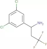1-(3,5-Dichlorophenyl)-3,3,3-trifluoropropan-1-amine