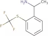 1-{2-[(Trifluoromethyl)sulfanyl]phenyl}ethan-1-amine