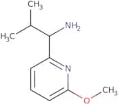 1-(6-Methoxypyridin-2-yl)-2-methylpropan-1-amine