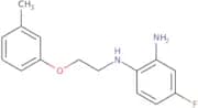4-Fluoro-1-N-[2-(3-methylphenoxy)ethyl]benzene-1,2-diamine