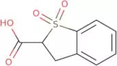 2,​3-Ddihydro-​benzo[b]​thiophene-​2-​carboxylic acid 1,​1-​dioxide