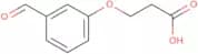 3-(3-Formylphenoxy)propanoic acid
