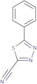 5-Phenyl-1,3,4-thiadiazole-2-carbonitrile