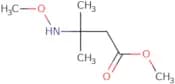 Methyl 3-(methoxyamino)-3-methylbutanoate