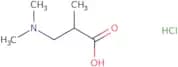 3-(Dimethylamino)-2-methylpropanoic acid hydrochloride