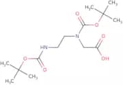 2-{[(tert-Butoxy)carbonyl](2-{[(tert-butoxy)carbonyl]amino}ethyl)amino}acetic acid