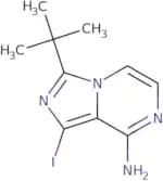 3-tert-butyl-1-iodoimidazo[1,5-a]pyrazin-8-amine