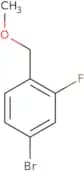 4-Bromo-2-fluoro-1-(methoxymethyl)benzene