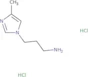 3-(4-Methyl-1H-imidazol-1-yl)propan-1-amine dihydrochloride