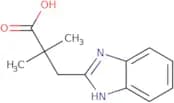 3-(1H-1,3-Benzodiazol-2-yl)-2,2-dimethylpropanoic acid