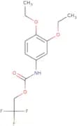 2,2,2-Trifluoroethyl N-(3,4-diethoxyphenyl)carbamate