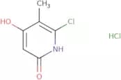 6-Chloro-4-hydroxy-5-methyl-1,2-dihydropyridin-2-one hydrochloride