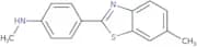 N-Methyl-4-(6-methyl-1,3-benzothiazol-2-yl)aniline