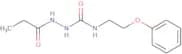 N-{[(2-Phenoxyethyl)carbamoyl]amino}propanamide