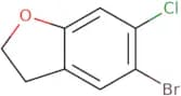 5-Bromo-6-chloro-2,3-dihydro-1-benzofuran