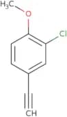 2-Chloro-4-ethynyl-1-methoxybenzene