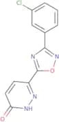 6-[3-(3-Chlorophenyl)-1,2,4-oxadiazol-5-yl]-2,3-dihydropyridazin-3-one
