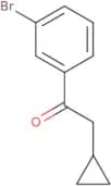 1-(3-Bromophenyl)-2-cyclopropylethan-1-one