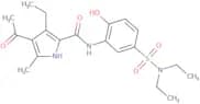 4-Acetyl-N-[5-(diethylsulfamoyl)-2-hydroxyphenyl]-3-ethyl-5-methyl-1H-pyrrole-2-carboxamide