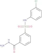 N-(3-Chlorophenyl)-3-(hydrazinecarbonyl)benzene-1-sulfonamide