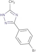 3-(4-Bromophenyl)-5-methyl-1H-1,2,4-triazole
