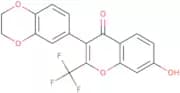 3-(2,3-Dihydro-1,4-benzodioxin-6-yl)-7-hydroxy-2-(trifluoromethyl)-4H-chromen-4-one