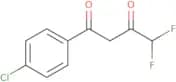 1-(4-Chlorophenyl)-4,4-difluorobutane-1,3-dione