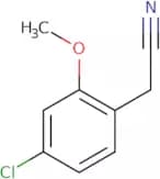 2-(4-Chloro-2-methoxyphenyl)acetonitrile