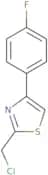 2-(Chloromethyl)-4-(4-fluorophenyl)-1,3-thiazole