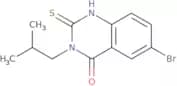 6-Bromo-3-(2-methylpropyl)-2-sulfanyl-3,4-dihydroquinazolin-4-one