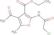 Ethyl 4-acetyl-2-(2-chloroacetamido)-5-methylfuran-3-carboxylate