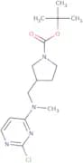 tert-Butyl 3-{[(2-chloropyrimidin-4-yl)(methyl)amino]methyl}pyrrolidine-1-carboxylate