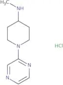 N-Methyl-1-(pyrazin-2-yl)piperidin-4-amine hydrochloride