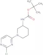 tert-Butyl N-[1-(2-chloropyrimidin-4-yl)piperidin-3-yl]carbamate