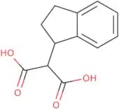 2-(2,3-Dihydro-1H-inden-1-yl)propanedioic acid