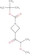 tert-Butyl 3-[methoxy(methyl)carbamoyl]azetidine-1-carboxylate