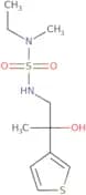 Ethyl({[2-hydroxy-2-(thiophen-3-yl)propyl]sulfamoyl})methylamine