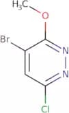 4-Bromo-6-chloro-3-methoxypyridazine