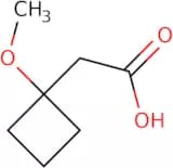 2-(1-Methoxycyclobutyl)acetic acid