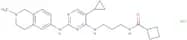 N-(3-((5-Cyclopropyl-2-((2-methyl-1,2,3,4-tetrahydroisoquinolin-6-yl)amino)pyrimidin-4-yl)amino)pr…