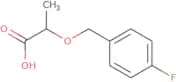 2-[(4-Fluorophenyl)methoxy]propanoic acid