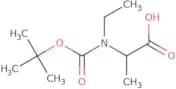 2-{[(tert-butoxy)carbonyl](ethyl)amino}propanoic acid