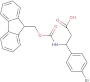 (3R)-3-(4-Bromophenyl)-3-({[(9H-fluoren-9-yl)methoxy]carbonyl}amino)propanoic acid