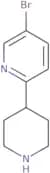 5-Bromo-2-(piperidin-4-yl)pyridine