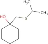 1-[(Propan-2-ylsulfanyl)methyl]cyclohexan-1-ol