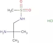 N-(2-Amino-2-methylpropyl)methanesulfonamide hydrochloride