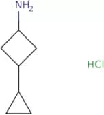 3-Cyclopropylcyclobutan-1-amine hydrochloride, somers