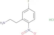 2-(5-Fluoro-2-nitrophenyl)ethan-1-amine hydrochloride