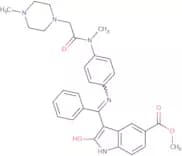 Methyl (Z)-3-(((4-(N-methyl-2-(4-methylpiperazin-1-yl)acetamido)phenyl)amino)(phenyl)methylene)-2-…