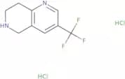 3-(Trifluoromethyl)-5,6,7,8-tetrahydro-1,6-naphthyridine diHCl